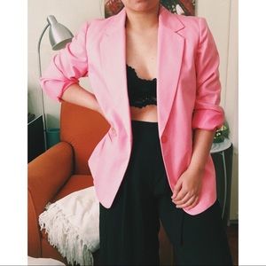 Vintage Hot Pink Blazer by Requirements